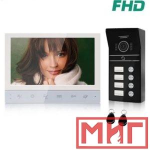 Фото 61 - Видеодомофон с экраном HD 7-дюймовый монитором.